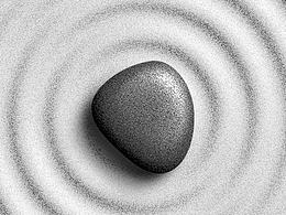 枯山水，一沙一世界