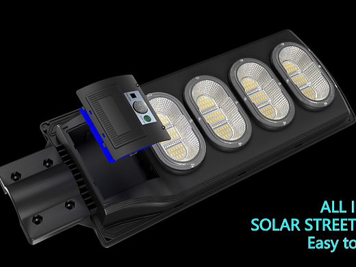太阳能路灯产品三维动画