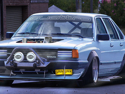 VW&Nissan Santana Quattro