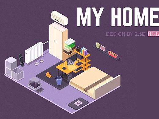 My home by 2.5D