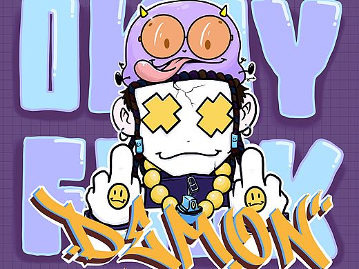 demon（个人主页-ZNDc4MTIxMjQ=） - 新锐潮流插画 - 站酷设计师士哆PerRy原创素材 - 站酷ZCOOL