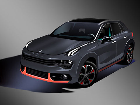 領(lǐng)克01,02,03全手搞入手（個(gè)人主頁-ZMzIwNjEzMjQ=） - 商業(yè)插畫 - 站酷設(shè)計(jì)師人為造成者原創(chuàng)素材 - 站酷ZCOOL