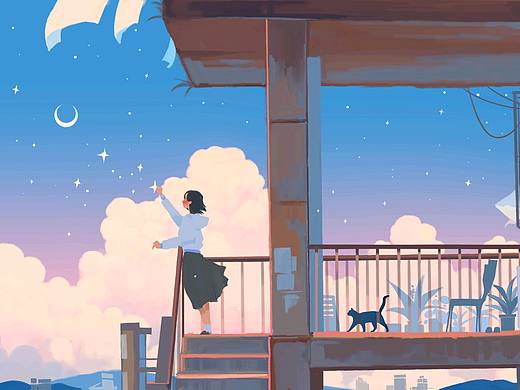 八月插画合集
