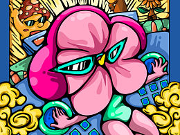 虛擬音樂(lè)節(jié)海報(bào)設(shè)計(jì)