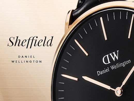 danielwellington手表详情页 dw 海报