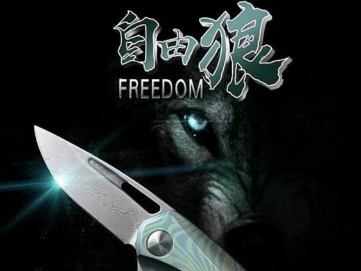 户外道具折叠刀详情页