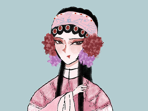 #国漫万创#女狐狸（个人主页-ZNTUzMTczMjg=） - IP形象 - 站酷设计师再也不瞎参赛了原创素材 - 站酷ZCOOL