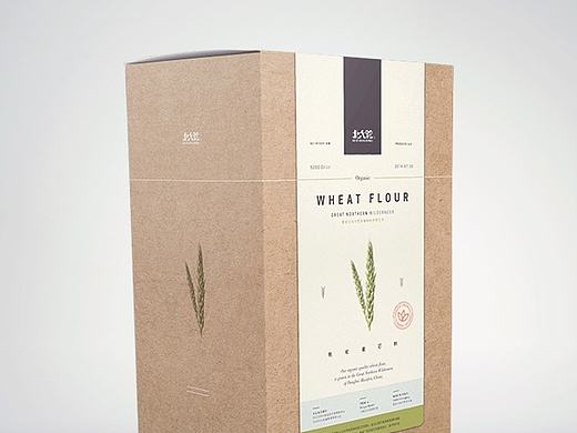 北大荒有机面粉国际化包