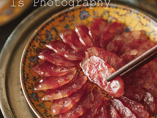 宫廷风格腊肠拍摄