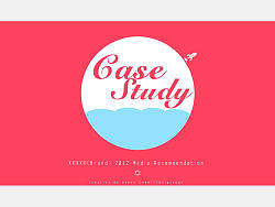 媒体计划<图表部分>提案PPT模板