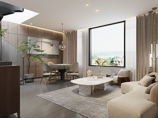 棋牌室家装效果图