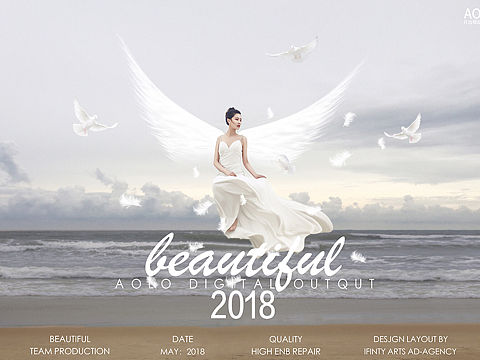 艺术写真修图作品