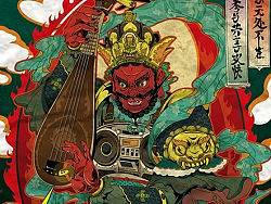 2014“上海夏至音乐日”中法海报展海报一张