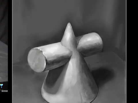 厚涂石膏穿插体练习