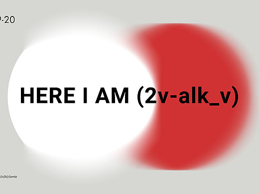 HERE I AM ＜2v-alk_v＞（个人主页-ZMzEzODA5OTI=） - 海报 - 站酷设计师ASHionl原创素材 - 站酷ZCOOL