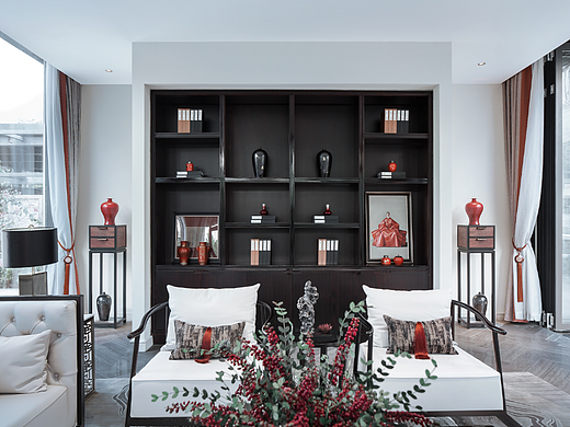 新中式-三亚国玺25院别墅样板房