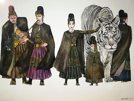 原创锦衣卫漫画扉页第一弹(｡･ω･｡)ﾉ♡