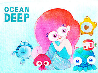 OCEAN DEEP（个人主页-ZNTM0MDQyOA==） - 主题/皮肤 - 站酷设计师吴顺顺原创素材 - 站酷ZCOOL