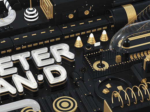 C4D 平面练习