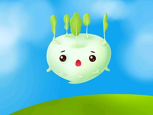 一只芥菜宝宝（个人主页-ZMzk0ODMxNjA=） - IP形象 - 站酷设计师moly猫哩原创素材 - 站酷ZCOOL