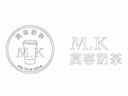 奶茶店logo