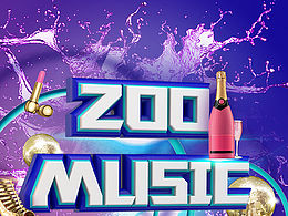ZOO MUSIC FESTIVAL (海报练习)