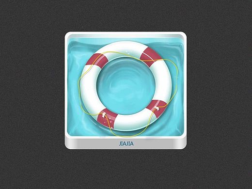 临摹—游泳圈（个人主页-ZMTM1OTU5NzY=） - 图标 - 站酷设计师不语的佳佳原创素材 - 站酷ZCOOL