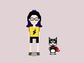 像素画~汪汪汪~GIF