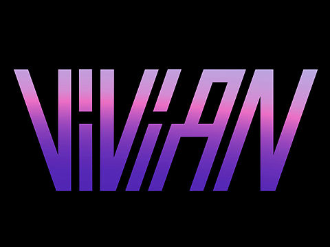 #英文酷炫简洁字体设计@GRENA