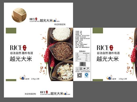 越光大米包装