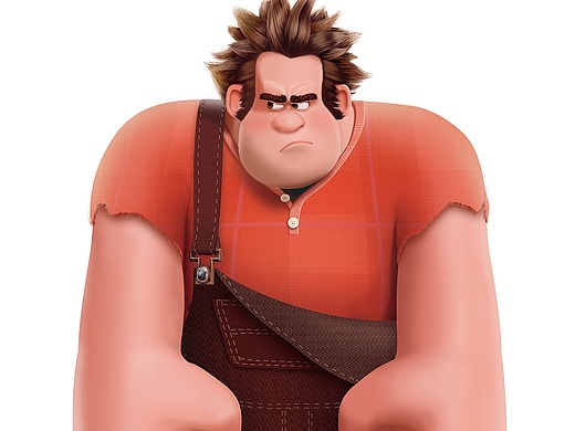 无敌破坏王 ps绘画