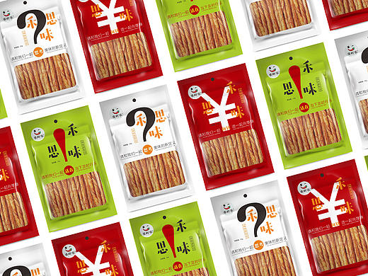 禾味思辣条包装设计 打造大单品爆款