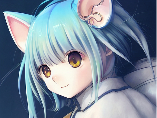 AI绘画二次元萝莉