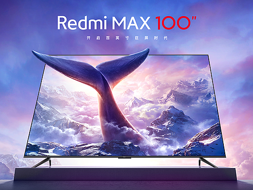 Redmi MAX 100 视觉整案