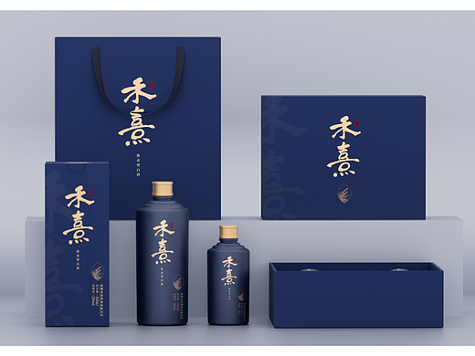 白酒包装——贵州禾熹酒品牌包装设计全案