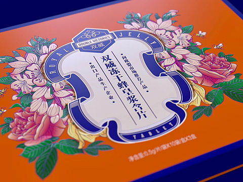 双威冻干蜂皇浆含片包装设计
