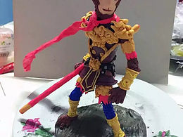 軟陶《大圣歸來》