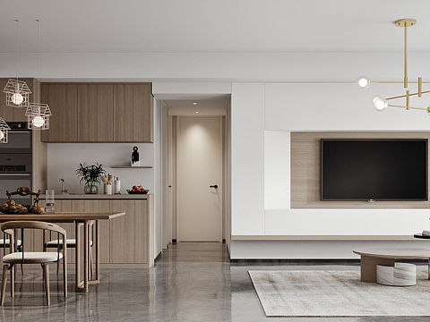 原木极简风出图（个人主页-ZNTYwMTcxMDg=） - 家装设计 - 站酷设计师JMSJ设计原创素材 - 站酷ZCOOL