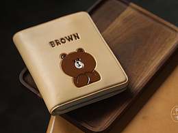 手工皮具 皮雕 布朗熊 首飾包 手拿包