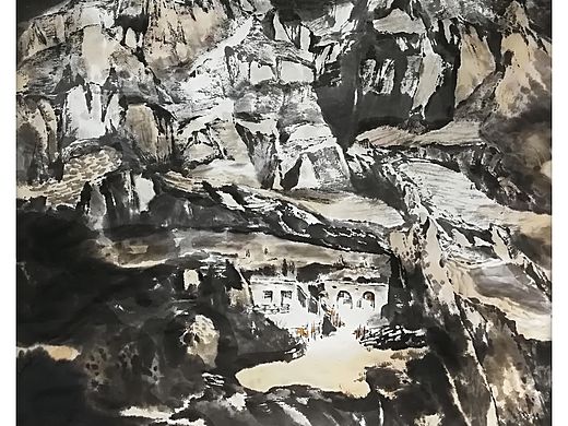 山居图（个人主页-ZMjYwNzc2MTI=） - 绘画 - 站酷设计师Z00267339原创素材 - 站酷ZCOOL