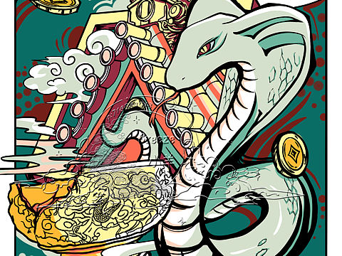 圓明園瑞獸?蛇（個人主頁-ZNTk0MDI0NzI=） - 創(chuàng)作習(xí)作 - 站酷設(shè)計師小羊Breeze原創(chuàng)素材 - 站酷ZCOOL