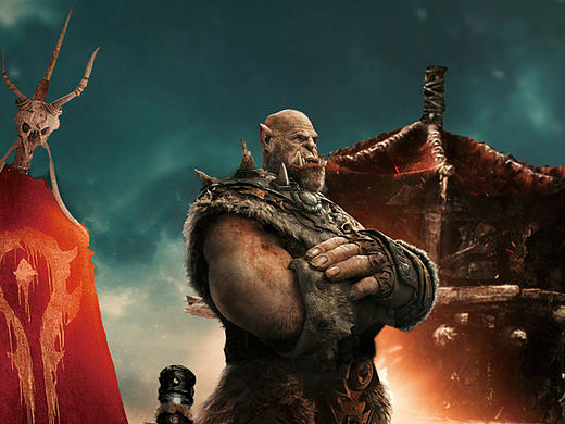 《魔兽》电影海报