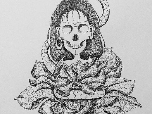 《蛇間上的尤物》（個(gè)人主頁-ZMTg0NjU3ODQ=） - 創(chuàng)作習(xí)作 - 站酷設(shè)計(jì)師何夢(mèng)潔原創(chuàng)素材 - 站酷ZCOOL