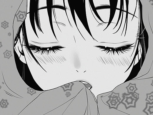 黑白少女（个人主页-ZNTAwMjI0MzY=） - 商业插画 - 站酷设计师改的网名都忘了原创素材 - 站酷ZCOOL