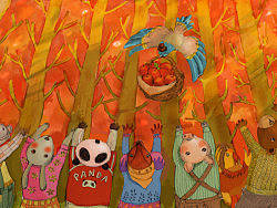 画着画着就成低幼读物了~