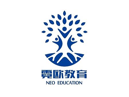 霓欧教育标志方案