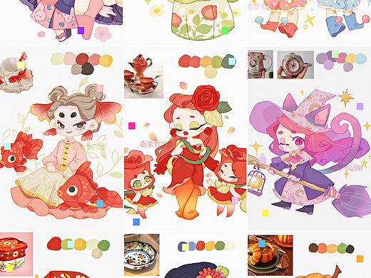角色设计｜餐具拟人系列图