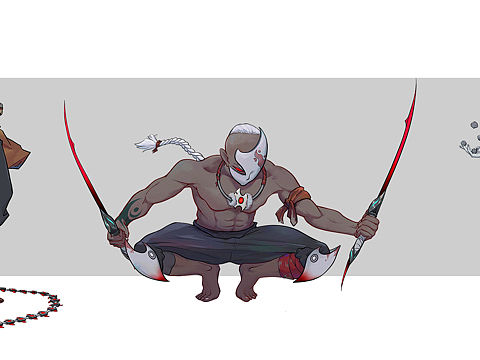 ASSASSINATE（个人主页-ZNDk3MjE4NDQ=） - 游戏原画 - 站酷设计师酒命qaq原创素材 - 站酷ZCOOL