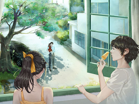 夏天（个人主页-ZNjA2NzA3NjQ=） - 创作习作 - 站酷设计师格芮丝菌原创素材 - 站酷ZCOOL