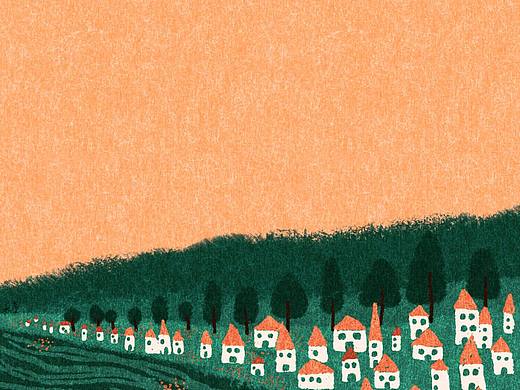 心里种了一片草原